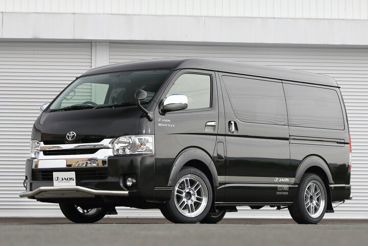 ジャオス ハイエース 200系 フェンダーガーニッシュ type-X ABS 軋ん 