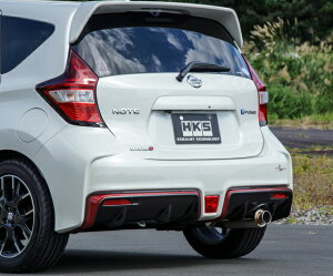 ノート HE12 マフラー タイプH S304 32016-AN018 HKS silent Hi-Power サイレントハイパワー