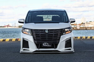 クール レーシング アルファード 30系 前期 フロント ディフューザー SG ストロンググレード FRP 塗装済 KUHL RACING 30A-GT