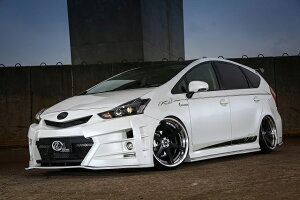 クール レーシング プリウスα 40系 後期 フロントバンパー SG ストロンググレード FRP 未塗装 KUHL RACING 40R-GT