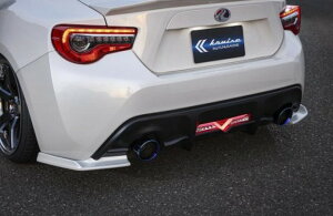 クール レーシング 86 ハチロク ZN6 後期 スラッシュカット2テールマフラー(116φ) ステンレス KUHL RACING Ver2 KRUISE KR-ZN6RR