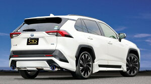 RAV4 ラブ4 6AA-AXAH54 マフラー GVE-043DBL GANADOR ガナドール Vertex 4WD SUV
