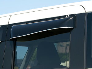 ズープロジェクト ムーヴキャンバス LA800S LA810S ブラッキーテン リア用 BLR-118 ZOO PROJECT OXバイザー オックスバイザー