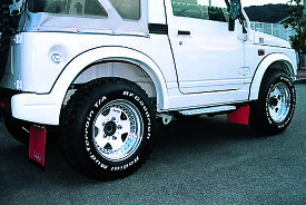 楽天市場 ジムニー Ja12 オーバーフェンダー 外装 エアロパーツ パーツ 車用品 車用品 バイク用品の通販