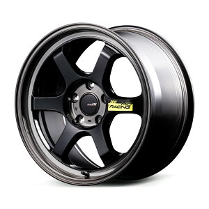 18�C���` 5H120 9.5J+60 5�� R06 �z�C�[�� 4�{ �u���b�N�N���A�|���b�V�� MID MID RACING R06