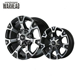 16C` 6H139.7 6.5J+38 6 iCgp[ EH[wbh nCG[XpzC[ 1{ MID WHEELS NITRO POWER WARHEAD
