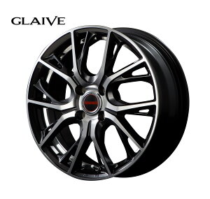 18インチ 5H114.3 7.0J 7J+48 5穴 グレイブ ホイール 1本 ダイヤモンドブラックポリッシュ アンダーカットDC MID WHEELS GLAIVE