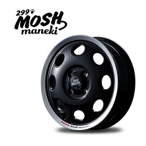 15�C���` 4H100 4.5J+45 4�� �}�l�L �z�C�[�� 1�{ Kuro �u���b�N �t�����WDC MID WHEELS maneki