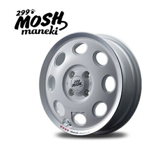 15�C���` 4H100 4.5J+45 4�� �}�l�L �z�C�[�� 4�{ Shiro �z���C�g �t�����W DC MID WHEELS maneki