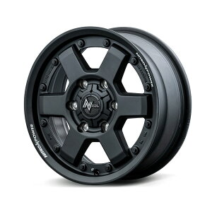 16インチ 6H139.7 6.5J+38 6穴 ナイトロパワー カービン ハイエース 用ホイール 1本 ガンブラック MID WHEELS NITRO POWER M6 CARBINE