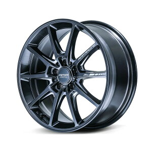 MID RACING R25Plus �z�C�[�� 18�C���` 5H114.3 7.5J+50 1�{ �f�B�[�v�`�^���V���o�[ �}���J