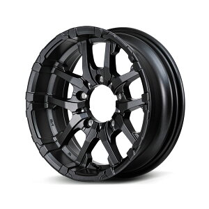 16インチ 6H139.7 6.5J+38 6穴 ナイトロパワー クロスファング ハイエース 用ホイール 4本 MID WHEELS NITRO POWER M26 CROSS FANG