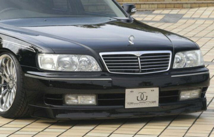 楽天市場】バタフライシステム シーマ Y33 フロントハーフスポイラー 