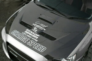 チャージスピード ギャラン フォルティス CY3 4 6A ボンネット タイプ1 FRP 未塗装 CHARGE SPEED