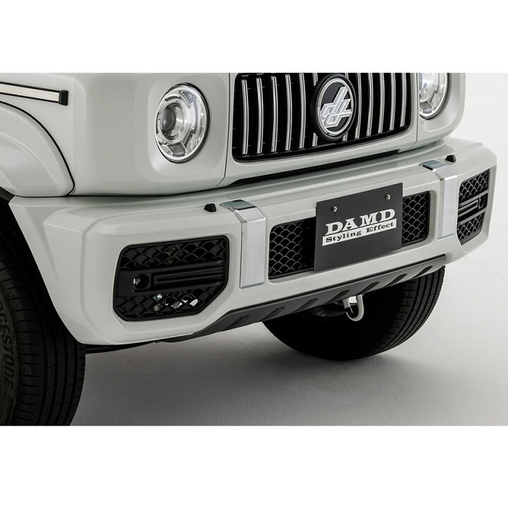 楽天市場】ダムド ジムニー シエラ JB74 フロントバンパー 未塗装 DAMD 