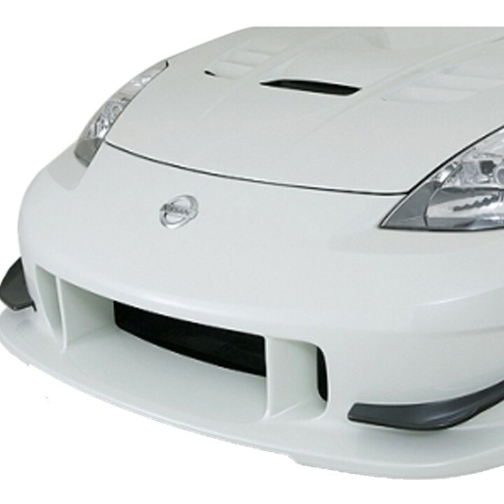 楽天市場】イングス フェアレディZ Z33 フロントバンパー FRP 未塗装 