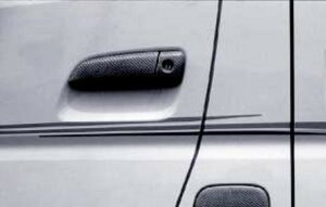 mac マック ハイエース 200系 アウターハンドルカバー フロント左右セット カーボン スターリングブリック STERLING BLICK