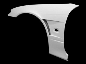 マック シルビア S15 フロントフェンダー FRP 未塗装 mac M SPORTS エムスポーツ