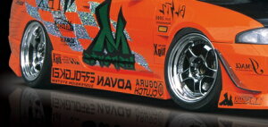 マック スカイライン R33 サイドステップ FRP 未塗装 mac M SPORTS エムスポーツ