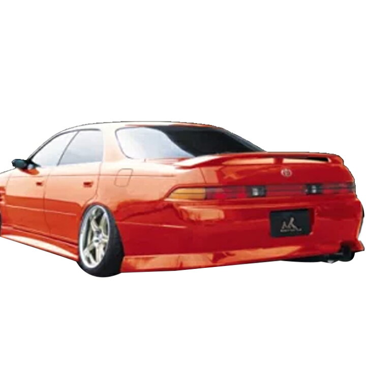 楽天市場】マック マーク2 JZX90 リアバンパー FRP 未塗装 mac M 