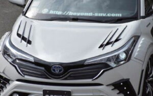 マック C-HR CHR ボンネット カーボン+カーボンフィン mac BEYOND ORIGINAL PARTS ビヨンド