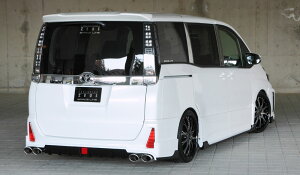 エムズスピード ヴォクシー ZRR80W リアアンダースポイラー 2色塗り分け塗装 3173-3111 M'z SPEED GRACE LINE グレースライン