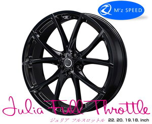 22C` 5H120 9.0J 9J+45 5 WAtXbg zC[ 4{ BLACK M'zSPEED Julia FullThrottle lǉL M