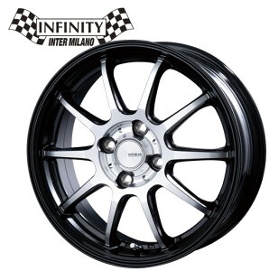 16インチ 4H100 6J+50 4穴 INFINITY F10 ホイール 4本 BK/DP BEST インフィンティ F10 ベスト CH