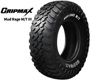 LT265/60R18 18インチ 2本 マッドテレーン サマータイヤ グリップマックス マッドレイジMT3 GRIPMAX MUD RageM/T3 M+S F