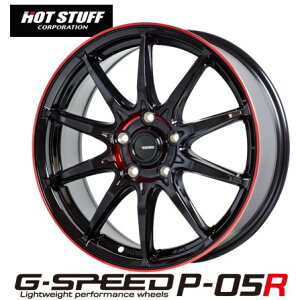 17�C���` 5H114.3 7.0J 7J+48 5�� 1�{ �W�[�X�s�[�hP05R �z�C�[�� G-SPEED P05R HOT STUFF �z�b�g�X�^�b�t BK RED