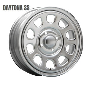 14インチ 4H100 5J+42 4穴 1本 デイトナSS K-car 軽 ホイール DAYTONA SS MLJ クローム KY