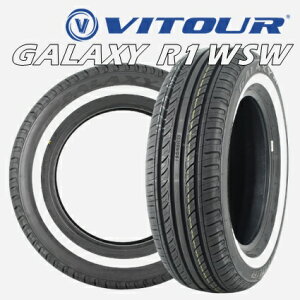 14�C���` 185/70R14 88H 4�{ �T�}�[�^�C�� �z���C�g���{�� ���B�c�@�[ �M�����N�V�B �M�����N�V�[ VITOUR GALAXY R1 WSW V00172