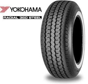 15�C���` P215/75R15 100S 2�{ �V�i �q�X�g���b�N�J�[�p �T�}�[�^�C�� ���R�n�} ���W�A��360�X�`�[�� YOKOHAMA RADIAL 360 STEEL K9172