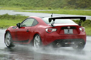 乱人 BRZ GTウィング 3D CARBON(本体+翼端板=カーボン ウイングマウントはFRP製) RANDO Black Edition ブラックエディション