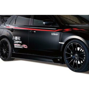 バリス インプレッサ GVB サイドスカート 2012バージョン カーボン VASU-087 VARIS