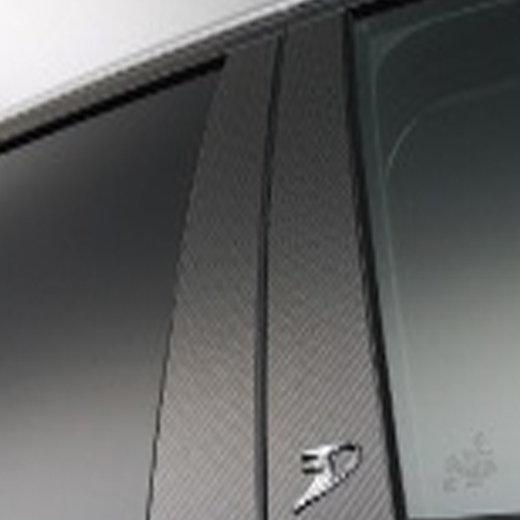 WALD フィット GD1 人気大割引 2 3 4 ブラックカーボン ヴァルド カーボンピラーパネル 品数豊富 Ballen Blan シルバーカーボン