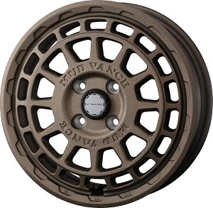 15�C���` 4H100 4.5J+45 4�� �}�b�h���@���X �^�C�v�G�t �z�C�[�� 4�{ FLINT BRONZE �t�����g�u�����Y WEDS MUDVANCE X Type F