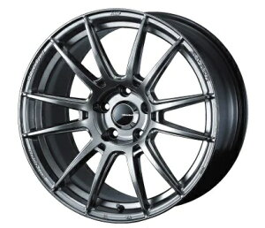 18�C���` 5H114.3 8.5J+52 5�� �z�C�[�� 4�{ PSB �v���`�i�V���o�[�u���b�N WEDS WedsSport SA-62R