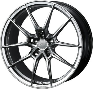 21インチ 5H112 9.0J 9J+38 5穴 ウェッズ エフゼロ エフゼットシックス ホイール 1本 ダイヤモンドブラック WEDS F ZERO FZ-6