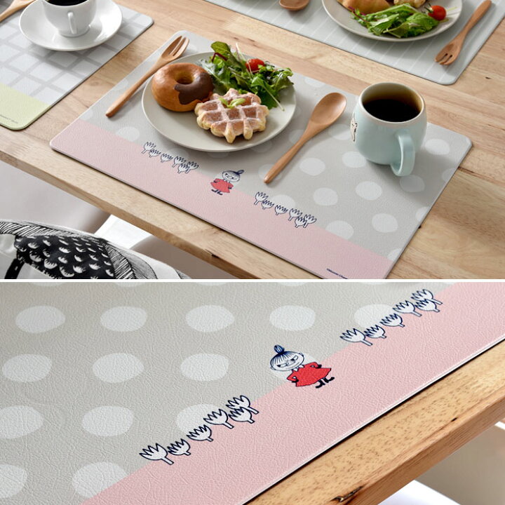 楽天市場 クーポン配布中 ムーミン ランチョンマット 撥水 拭ける 30 45 北欧 子供用 ベビー キャラクター リトルミイ スナフキン おしゃれ 子供 赤ちゃん Pvc プラスチック ビニール チェック 滑り止め シンプル 長方形 ランチョン マット 大きめ キッチン雑貨