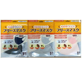 マスク 立体マスク 【ポスト投函便可能】フリースマスク 3袋セット 洗えるマスク 花粉 風邪 インフルエンザ フリース 花粉対策 乾燥対策 飛沫対策 立体構造