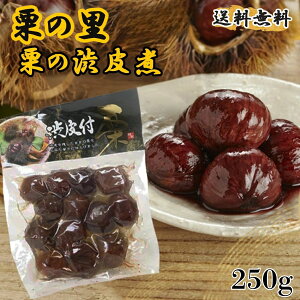 【 濃厚な味わい ◎ 渋皮付 栗甘露煮 (250g)】 渋皮煮 渋皮栗甘露煮 栗甘露煮 栗 甘露煮 美味しい 甘栗 皮付