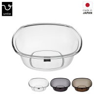 ｢湯桶角 UNC｣【untie crystal アンティクリスタル】 湯おけ 湯桶 洗面器 風呂おけ 風呂桶 ウォッシュボ…