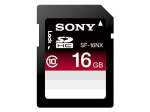 SONY SDHC�������[�J�[�h 16GB Class10 SF-16NX