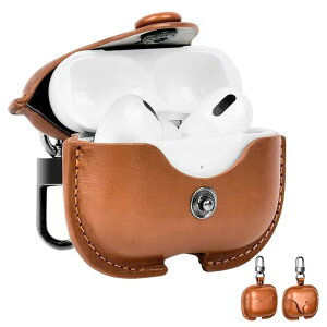 JXRICH For AirPods Pro �P�[�X ��2���� �G�A�[�|�b�Y�v�� 2�P�[�X �{�v �C�^���A�����U�[ �G�A�[�|�b�Y�v�� �p �J�o�[ ���� PU�v �S�ʕی� �ϏՌ� �O��LED�����v����