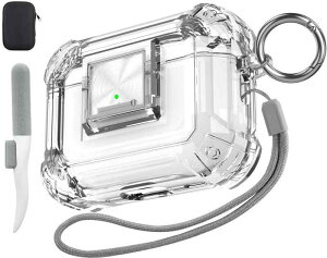 Valkit Airpods Pro ��2����/��1����P�[�X �N���A �N���[�i�[�L�b�g���b�N�t�� �\�t�gTPU Airpod Pro 2/1�P�[�X �ϏՌ� iPod Pro 2�ی�P�[�X Airpods Pro Gen 2nd/1st(202