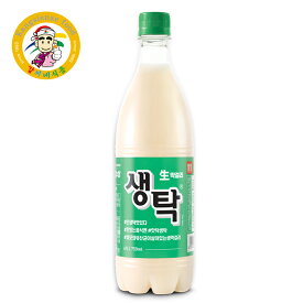 マッコリ 生マッコリ センタク 釜山マッコリ1本 プサン生マッコリ 韓国伝統酒 生酒 家飲み 冷蔵 750ml【カンシネ食品】