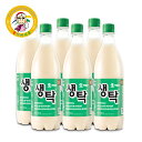 釜山生マッコリ 生濁（センタック・センタク）750ml Alc.6％ 要冷蔵（10℃以下）本数選択（1本・6本）【カンシネ食品】