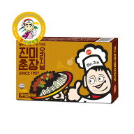 ジンミ（珍味）チュンジャン 300g 1個 ジャジャン麺ソース用 黒味噌【カンシネ食品】