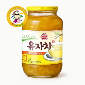 オットギ(Ottogi)蜂蜜柚子茶(ゆず茶)1kg 1瓶 韓国茶【常温】【カンシネ食品】
